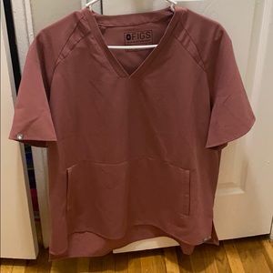 Figs MAUVE SCRUBS WORN ONCE brand new condition